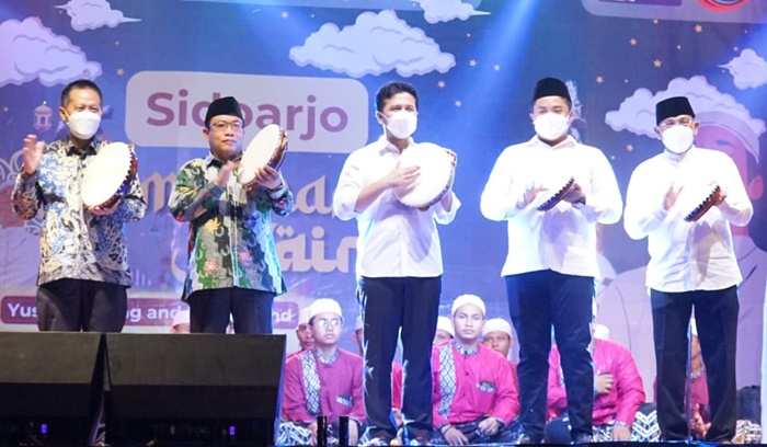 Wabup Emil saat membuka Sidoarjo Ramadan Fair.