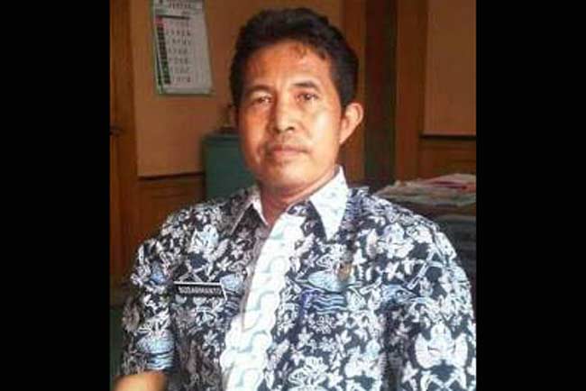 Kepala Kantor Perpustakaan dan Arsip Daerah Kabupaten Sampang, Sudarmato S.Sos.