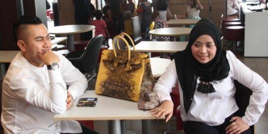 Nassar dan Musdalifah ketika masih akur. Foto: merdeka