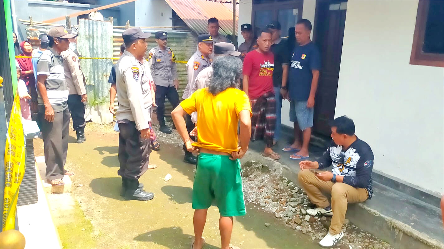 TKP rumah di mana korba ditemukan tewas