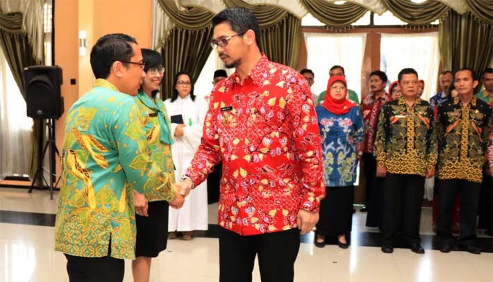 Wawali Pasuruan Lantik 146 ASN Eselon III dan IV