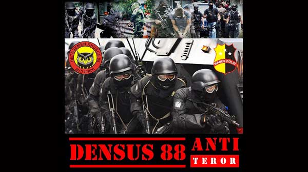 Pasukan Densus 88 Anti Teror