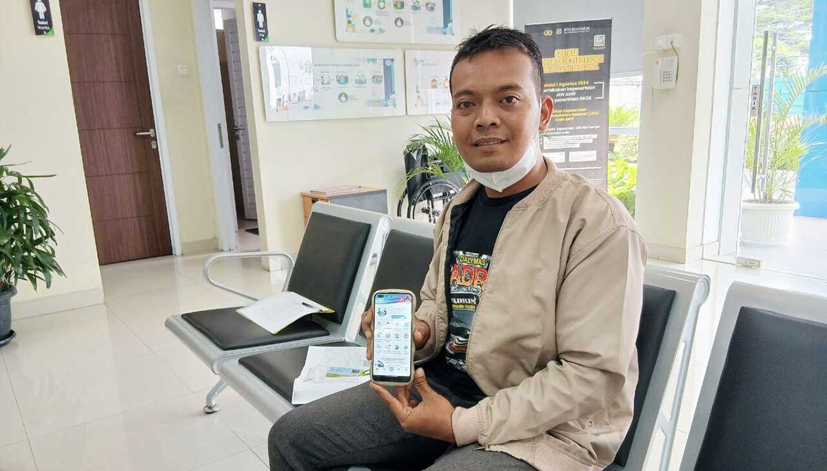 Peserta JKN dari Gresik, Erik Pratama Putra.