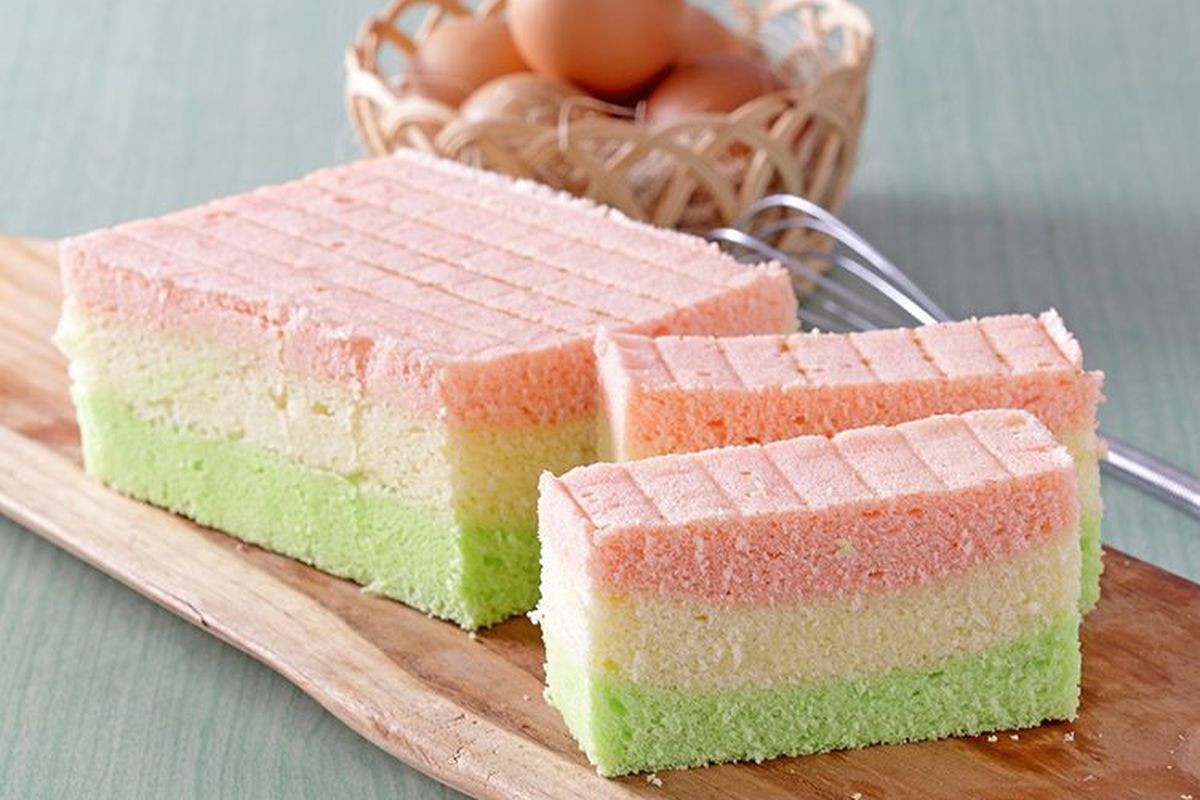 Resep Bolu Santan Pelangi, Cocok untuk Segala Acara