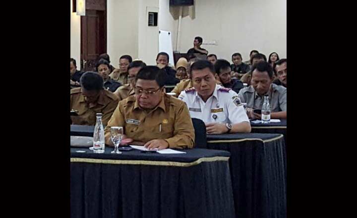 Para pejabat ketika mengikuti assesment. foto: syuhud/ BANGSAONLINE