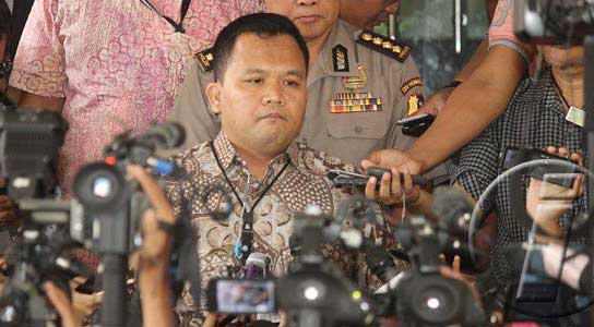 Kasubdit III Direktorat Tindak Pidana Umum Bareskrim Polri, Kombes Umar Surya Fana saat rilis di Bareskrim. foto: ist