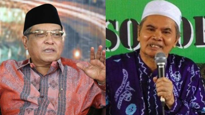KH Afifuddin Muhajir (kanan) dan KH Said Aqil Siradj (kiri) 