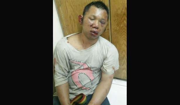 Tersangka montir yang diamankan Polsek Bubutan Surabaya.