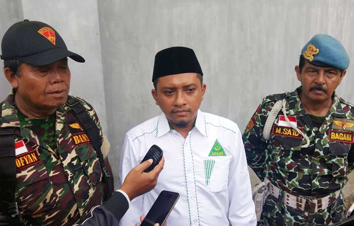 Ketua GP Ansor Lumajang, Fahrur Rosi.