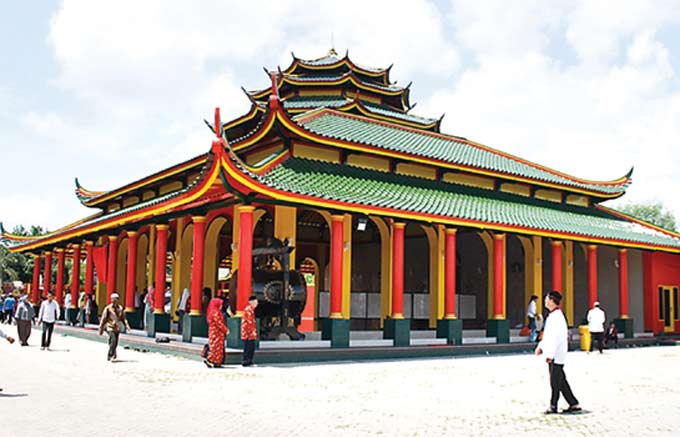 Masjid Cheng Hoo Adz Dzikra Kabupaten Banyuwangi. 