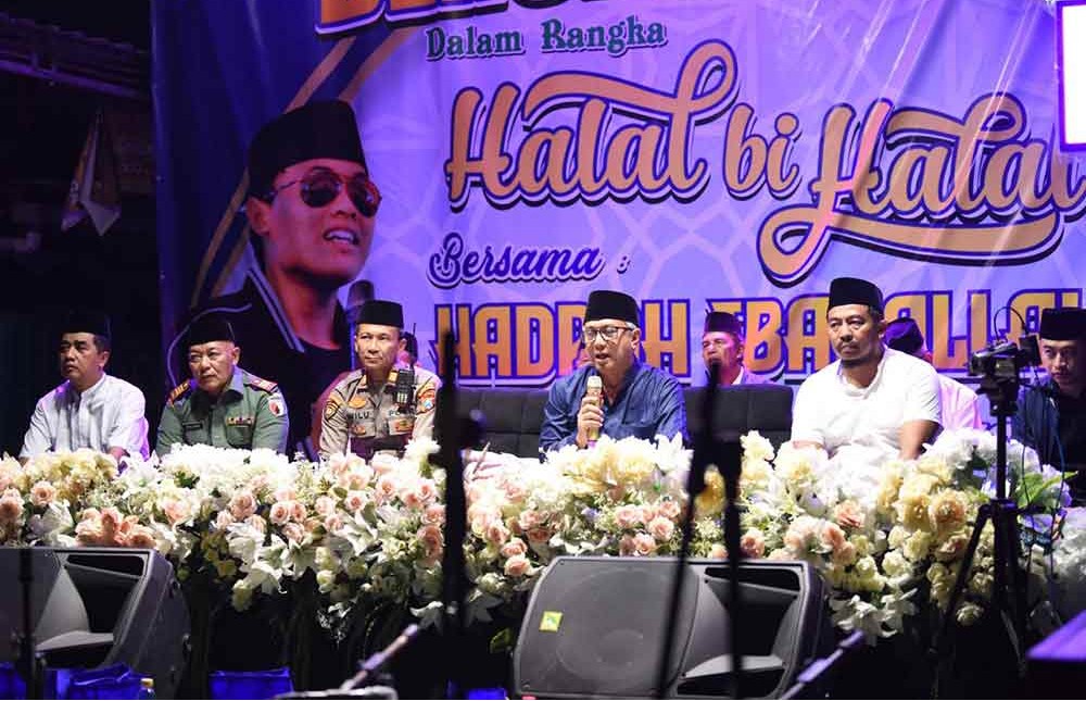 Wawali Kediri Qowimuddin saat memberikan sambutan. (Ist)