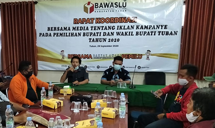 Pilkada 2020: Bawaslu Tuban Jelaskan Metode Iklan Kampanye di Media Massa