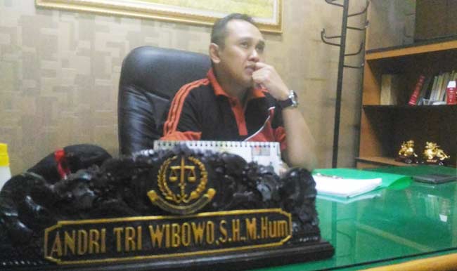 Humas Kejari Sidoarjo, Andri Tri Wibowo SH. foto: NANANG ICHWAN/ BANGSAONLINE