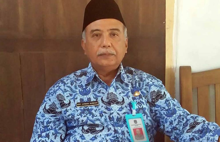 Kepala Dinas Lingkungan Hidup (DLH) Kabupaten Pacitan, Edi Junan Achmadi.