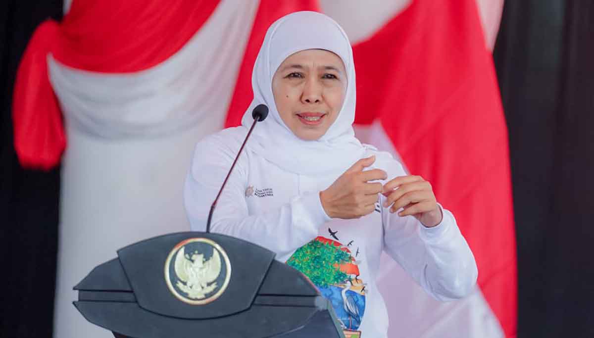 Gubernur Jawa Timur, Khofifah Indar Parawansa.