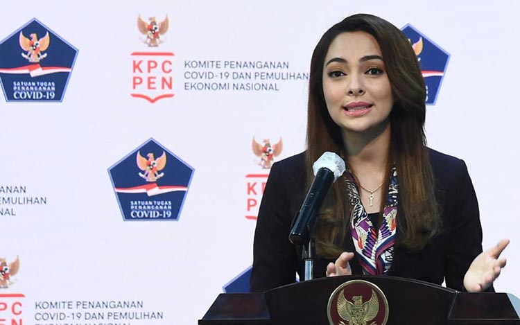 dr Reisa. Brotoasmoro, Juru Bicara Satgas Penanganan COVID-19.