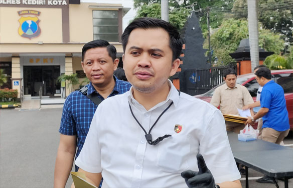 Kasatreskrim Polres Kediri Kota AKP Tommy Prambana.