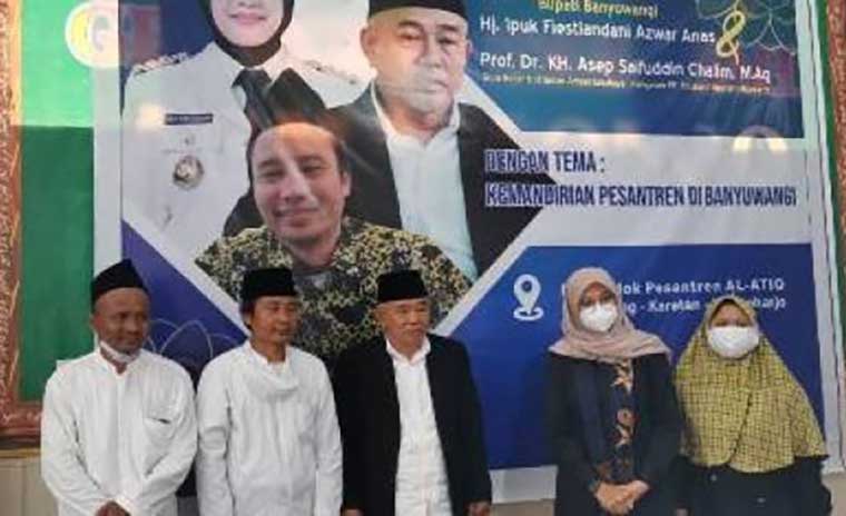 Bertemu di PP Al-Atiq, Bupati Ipuk Mau Undang Kiai Asep ke Pendopo Banyuwangi