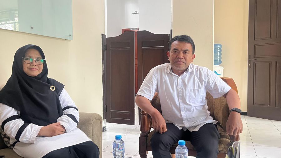 Humas BSSP Sekolah Akhlak Pelita Hidayah, Safiudin (kanan)