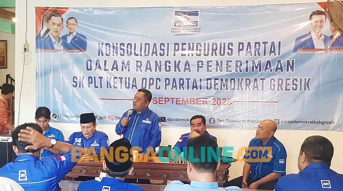 Jadi Plt Ketua DPC Demokrat Gresik, Samwil Luncurkan Rumah Aspirasi di 18 Kecamatan