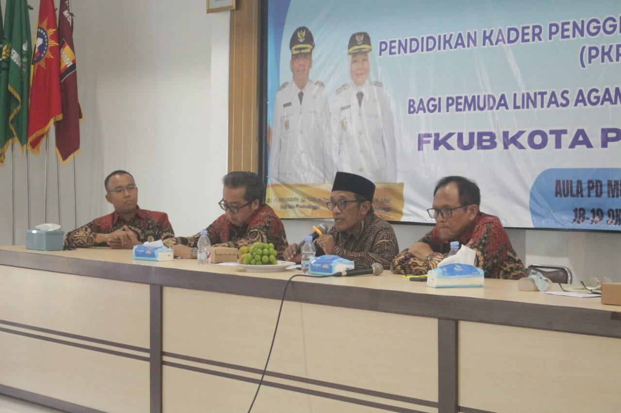 FKUB saat menyelenggarakan Kegiatan Pendidikan Kader Penggerak Moderasi Beragama