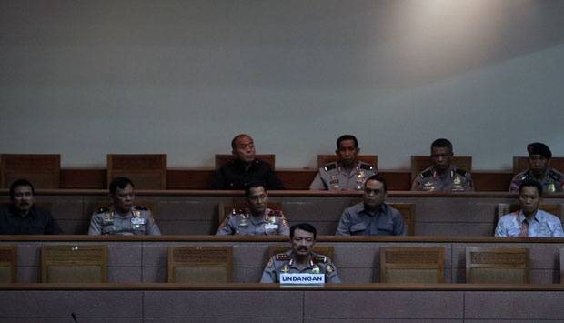 Budi Gunawan saat mengikuti rapat paripurna DPR. Foto: tempo.co.id