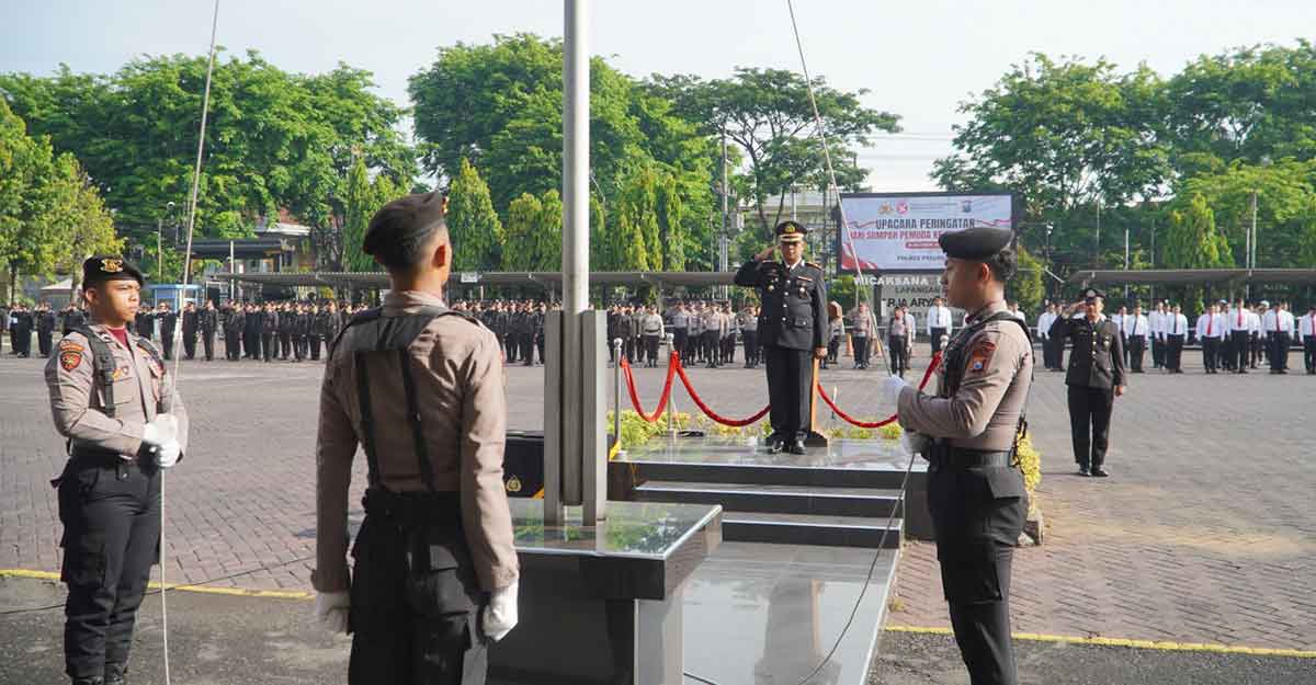 Polres Pasuruan Serukan Semangat Persatuan di Upacara Sumpah Pemuda ke-97