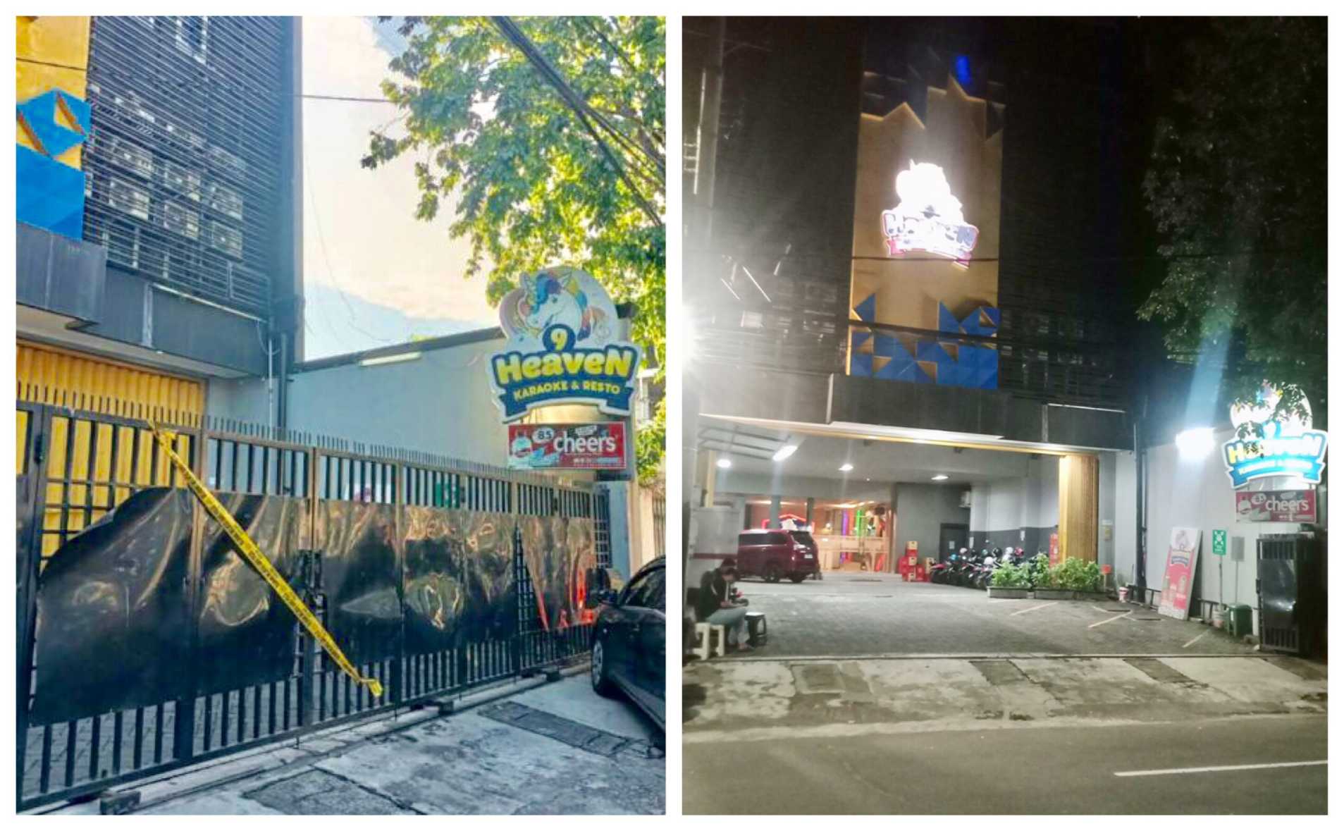 Heaven 9 Karaoke di Jl. Ngagel Jaya yang disegel dalam waktu 24 jam saja