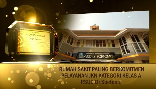 RSUD dr Soetomo Raih Penghargaan RS Paling Berkomitmen JKN, Dirut: Berkat Bimbingan Gubernur 