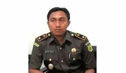 Kasipidsus Kejari Lamongan, Edy Subhan. foto: ist