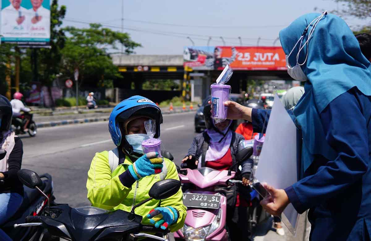 Kampanye Tes Penglihatan di World Sight Day 2024.