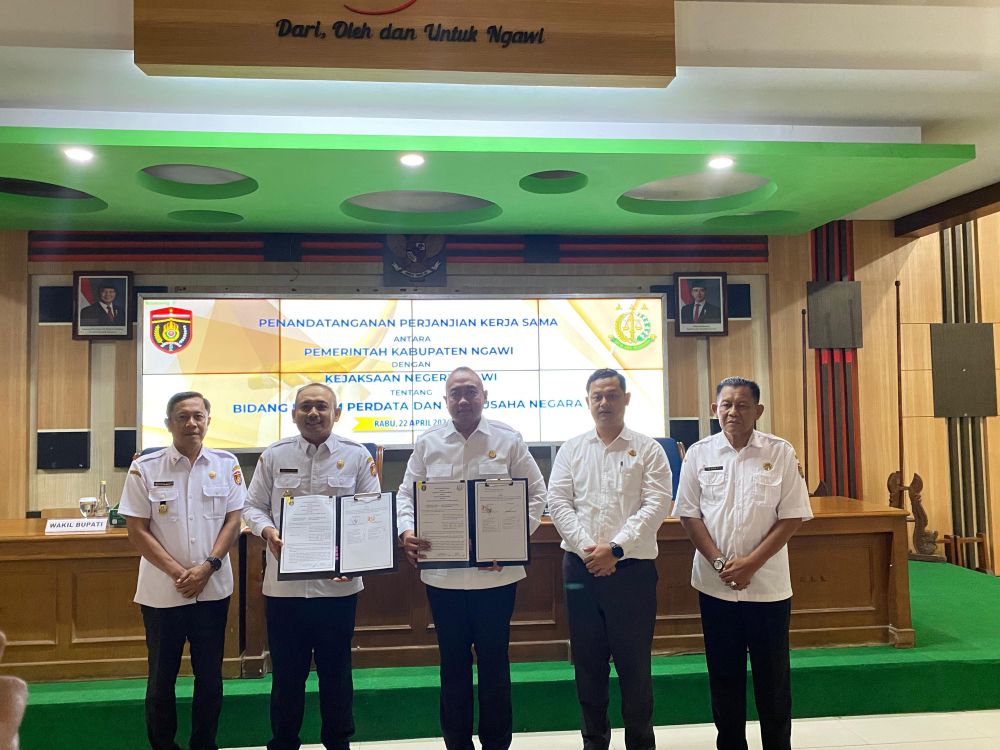  Gandeng Kejari, Pemkab Ngawi Perkuat Payung Hukum Program Strategis Daerah