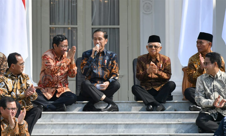 Mahfud MD, Menkopolhukam asal Madura Jawa Timur.