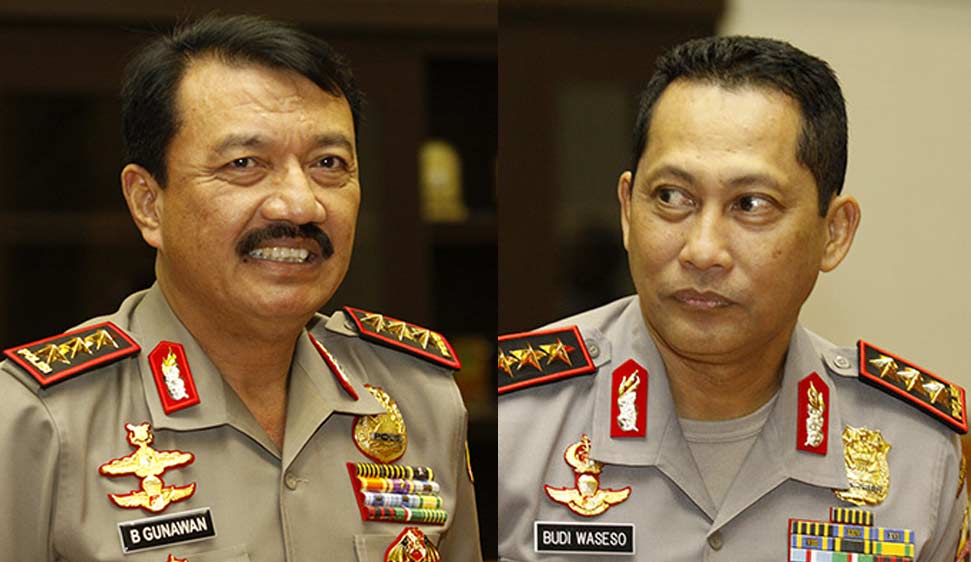 Budi Gunawan dan Budi Waseso