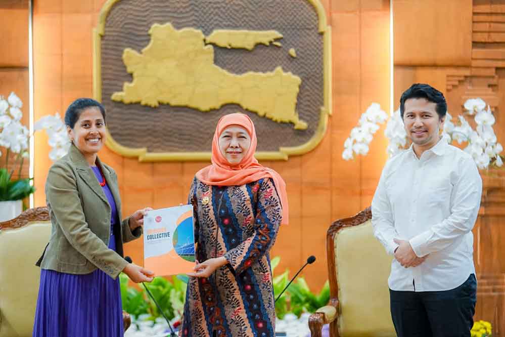 Khofifah Terima Audiensi Swaniti Initiative, Perkuat Kolaborasi Energi Terbarukan-Ekonomi Hijau