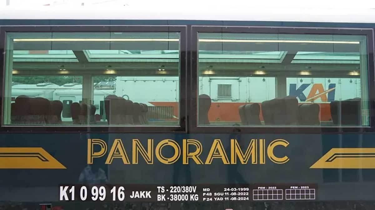 Kereta Panoramic. Foto: KAI