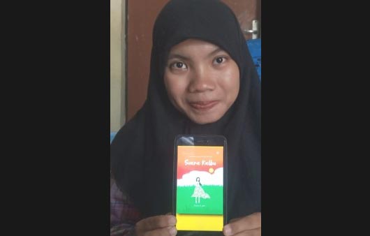 Laela Nadliffah Sutiono dan bukunya. (foto: ist)