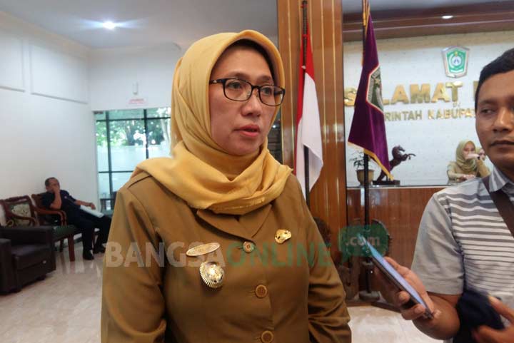 Wakil Bupati Lumajang, Indah Amperawati. foto: IMRON/ BANGSAONLINE