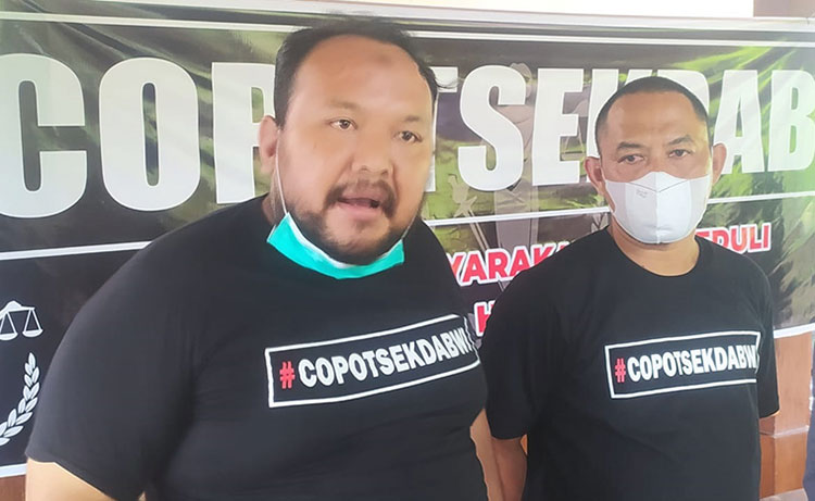 Buntut Pemberhentian Ratusan THL, Gabungan LSM Tuntut Bupati Banyuwangi Copot Sekda