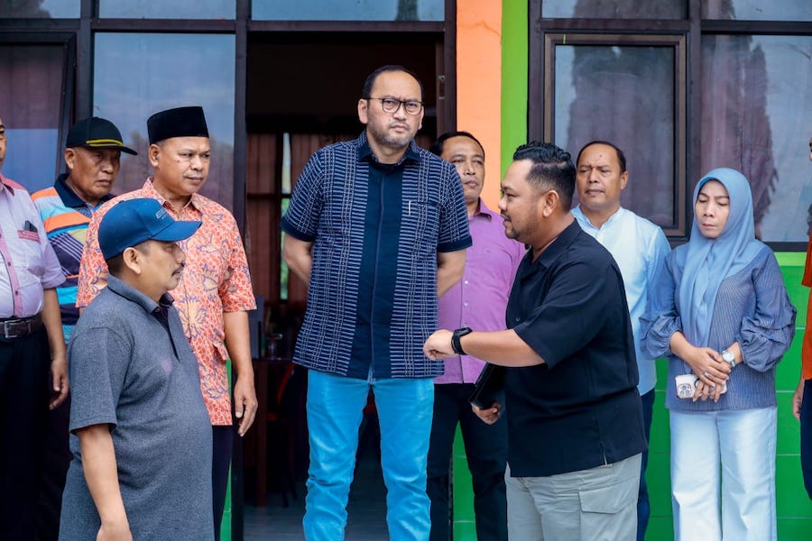 Sekjen Kemensos Survei Calon Lokasi Sekolah Rakyat di Sidayu Gresik