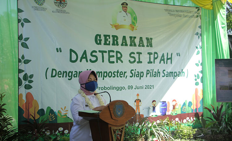 Kurangi Sampah Organik, Pemkot Probolinggo Kampanyekan Gerakan Daster Si Ipah