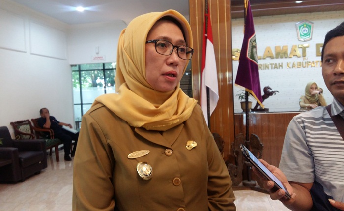 Wakil Bupati Lumajang Indah Apmerawati. Foto: IMRON G/BANGSAONLINE