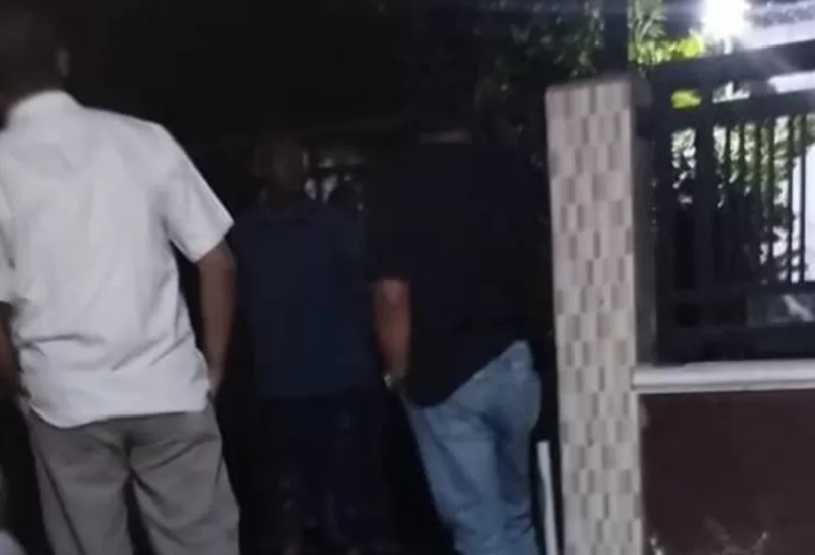 Tangkapan layar saat warga mendatangi oknum Sekdes di Perumahan GPI