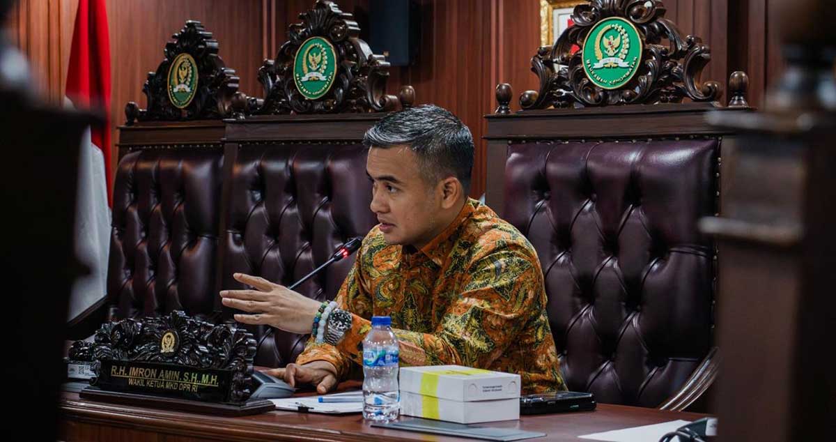 Anggota DPR RI Dapil Jatim XI (Madura), R. Imron Amin.