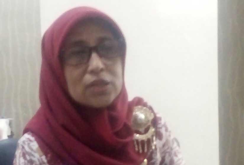 Kepala Dinas Peternakan dan Kesehatan Hewan (Disnakkeswan) Kabupaten Lamongan Sukriyah. foto: Nur Qomar/ bangsaonline.com