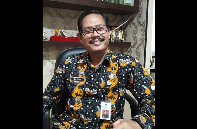 Kepala Badan Kepegawaian Daerah (BKD) Pemkab Gresik, M. Nadlif. 