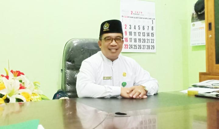 Kepala Kemenag Tuban, Sahid.