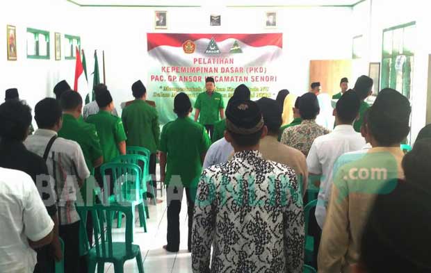 Pembukaan PKD Ansor Tuban. foto: AHMAD/ BANGSAONLINE 