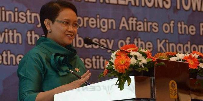 Menlu: Retno Marsudi. foto via merdeka.com