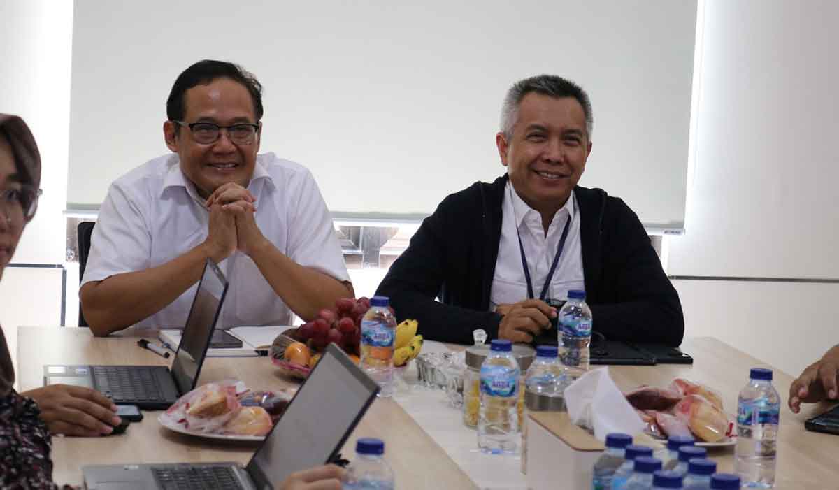 Monev atau monitoring dan evaluasi antara Kantah Kabupaten Pasuruan bersama Kanwil BPN Jatim.